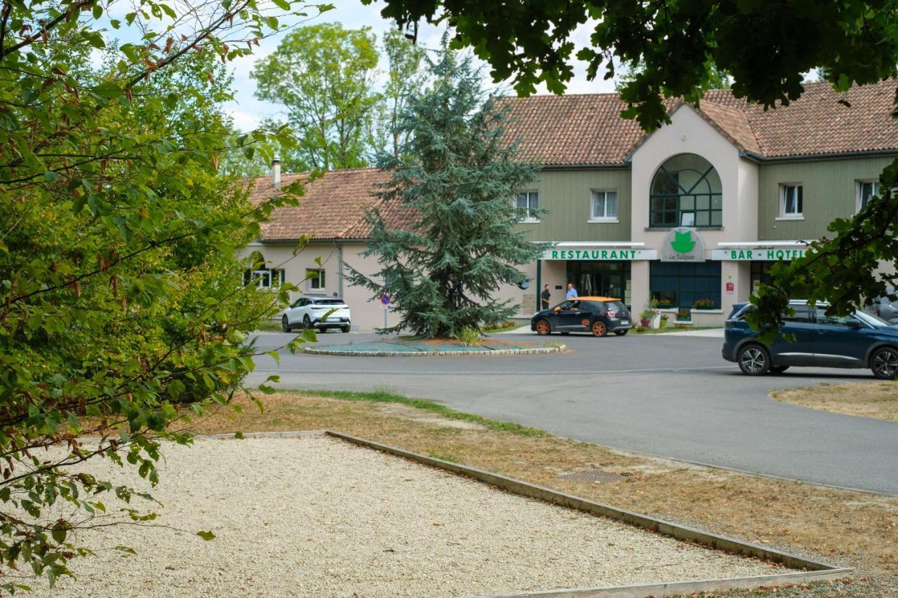 Logis Hotel - Restaurant Le Tulipier Vienne-le-Château Zewnętrze zdjęcie