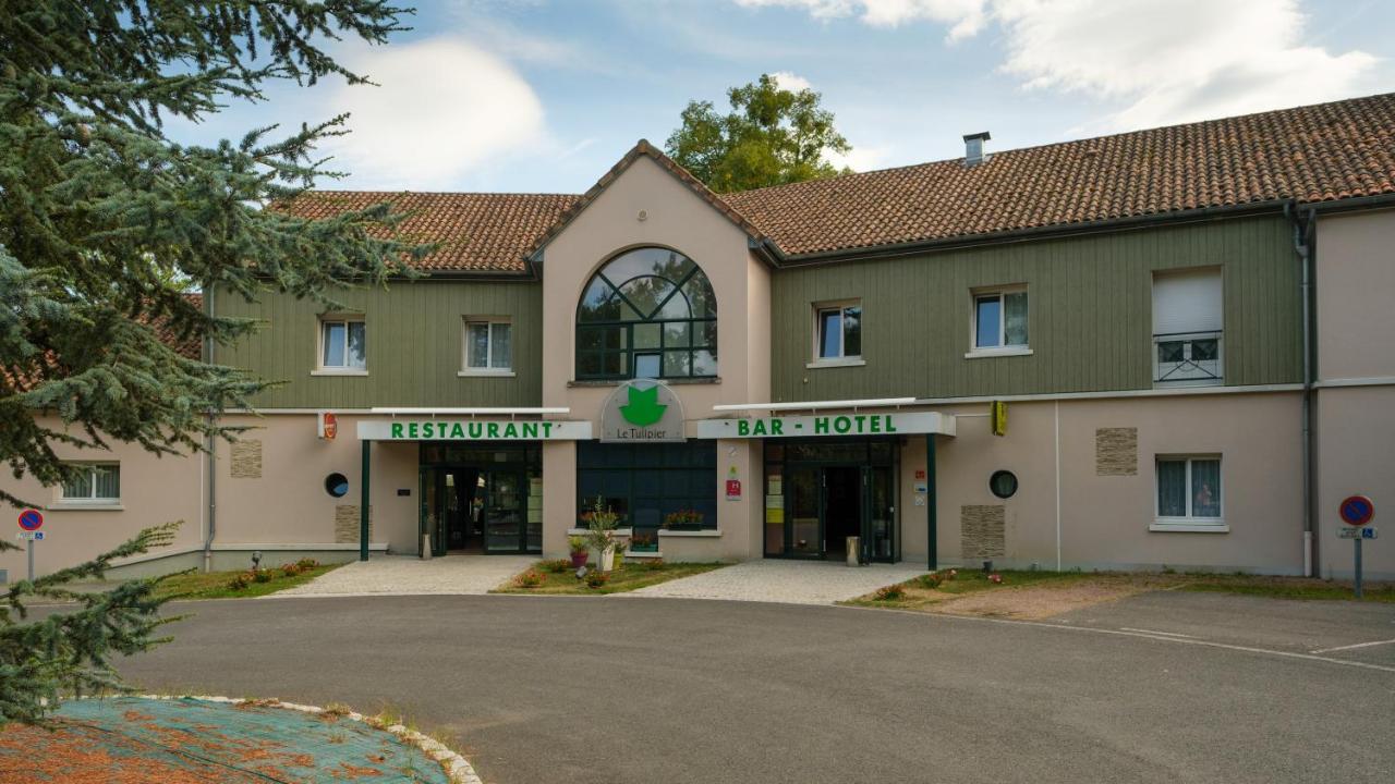 Logis Hotel - Restaurant Le Tulipier Vienne-le-Château Zewnętrze zdjęcie